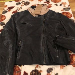 Maurtis Leather Jacket size 2XL